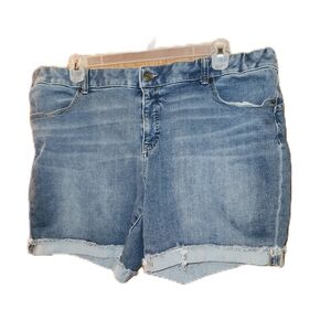 Terra & Sky 20W Women's Blue Jean Shorts